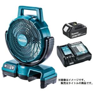 マキタ 充電式ファン CF203DZ(青)+バッテリBL1860B+充電器DC18RF付 14V/18V対応 makita オリジナルセット品｜kanajin