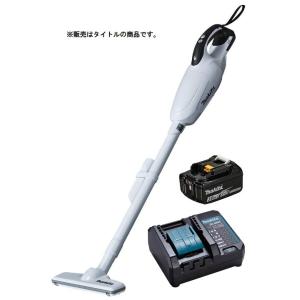 マキタ 充電式クリーナ CL181FDZW(白)+バッテリBL1830B+充電器DC18WC付 カプセル式 18V対応 makita オリジナルセット品｜kanajin