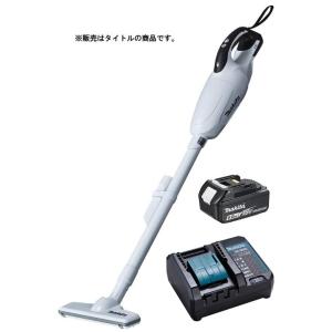 マキタ 充電式クリーナ CL181FDZW(白)+バッテリBL1860B+充電器DC18WC付 カプセル式 18V対応 makita オリジナルセット品｜kanajin