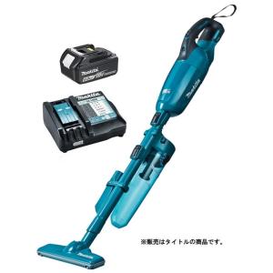 マキタ 充電式クリーナ CL280FDZC(青)+バッテリBL1860B+充電器DC18RF付 18...