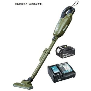 在庫 マキタ 充電式クリーナ CL285FDZO(オリーブ)+バッテリBL1860B+充電器DC18RF付 18V対応 makita オリジナルセット品｜kanajin