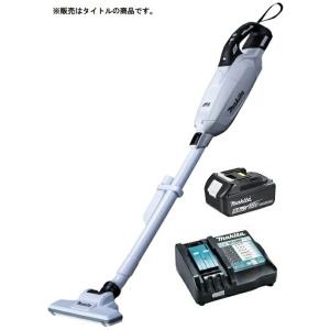 在庫 マキタ 充電式クリーナ CL285FDZW(白)+バッテリBL1860B+充電器DC18RF付 18V対応 makita オリジナルセット品｜kanajin