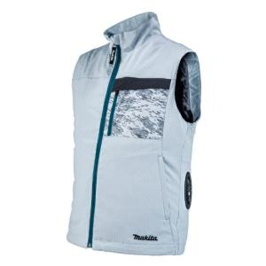 マキタ FV215DZ 充電式ファンベスト デニム柄 Lサイズ (※服のみ