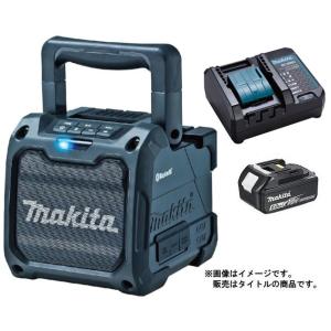 マキタ 充電式スピーカ MR200B(黒)+バッテリBL1860B+充電器DC18WC付 AC100V/10.8V/14.4V/18V対応 makita オリジナルセット品｜kanajin