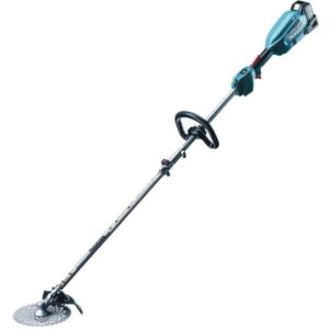 (マキタ) 充電式スプリット草刈機 MUX18DRGM モータ部+刈払アタッチメント φ230mm軽快チップソー+BL1860B+DC18RF+ツールバッグ付 18V対応 makita 大型商品