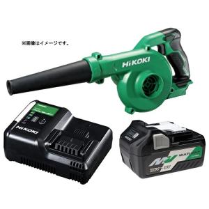 在庫 HiKOKI コードレスブロワ RB18DC(XP) バッテリBSL36A18+充電器UC18YDL2付 14.4V・18V対応 日立 ハイコーキ オリジナルセット品｜kanajin