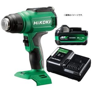 HiKOKI コードレスヒートガン RH18DA(NNP)+バッテリBSL36A18X+充電器UC18YDL2付 18V対応 日立 ハイコーキ オリジナルセット品｜kanajin