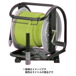 在庫 フジマック ウルトラライトホースドラム ULD-630G-TC グリーン 回転台付き 長さ30m 内径6mm マッハ高圧専用エアーホース FUJIMAC｜kanajin