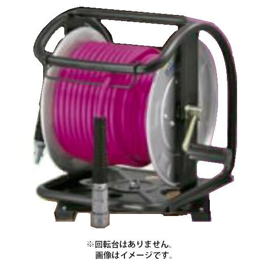 フジマック ウルトラライトホースドラム ULD-630P-C ピンク 回転台なし 長さ30m 内径6...