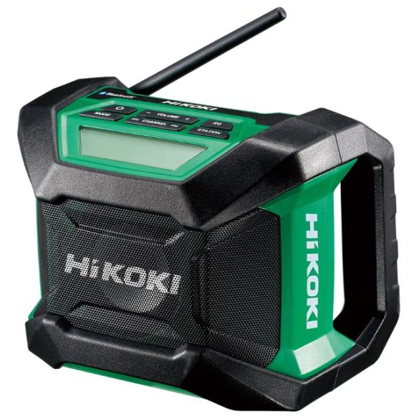 HiKOKI コードレスラジオ UR18DA(NN) 本体のみ Bluetooth機能付きシンプルラ...