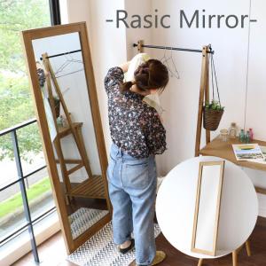 Rasic Mirror ラシック ミラー RAM-3394NA/　市場　ミラー 鏡 壁掛け シンプル 玄関 リビング 寝室 サニタリー 木製 完成品 ラシックシリーズ おしゃれ｜kanaken