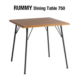 テーブル 作業机 デスク 幅75cm 奥行75cm 高さ72cm PC机 アメリカン ヴィンテージ 市場 ラミー Dining Table 750 RUMMY ダイニングテーブル RUT-3589｜kanaken