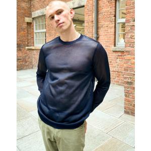 メンズニット セーター 色 ブルー系 トップス ファッション 通販 Yahoo ショッピング