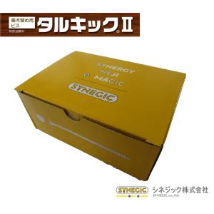 垂木留め用ビス タルキックII ＴＫ５×１２０II １００本入 シネジック株式会社