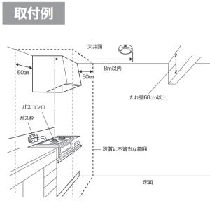 アイホン AXW-815G ガス警報器・CO警...の詳細画像3