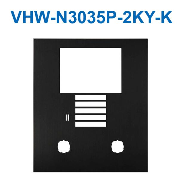 アイホン　VHW-N3035P-2KY-K　DASHWISM7α カメラ付集合玄関機ユニット用パネル...