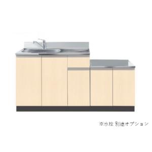イースタン工業 CF2-165A コンロ台付流し台 W1650xD550xH800mm