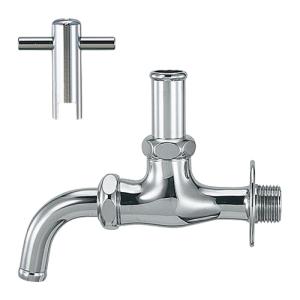 TOTO T23AE20C TOTO 単水栓 送り座付き胴長横水栓 節水こま 20mm