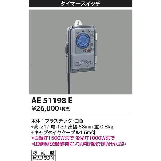 コイズミ照明　AE51198E　スイッチ盤 Σ