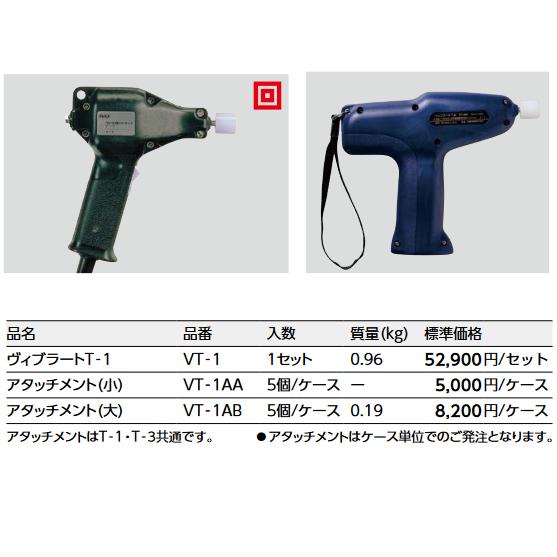 LIXIL　VT-1AB　ケース販売【5個/ケース】 アタッチメント(大) 密着張り工法用 ヴィブラ...