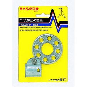 マスプロ　RSG25-P　マスト支線止め金具(亜鉛メッキ25φ)　耐久型　Σ｜kanamonja-net