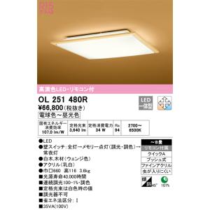 ひかり ODELIC（オーデリック） OL291505R LEDシーリングライト Σ : 住設建材