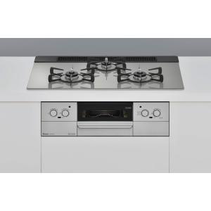 リンナイ（Rinnai） RD641STS 都市ガス用 ビルトインコンロ ドロップ
