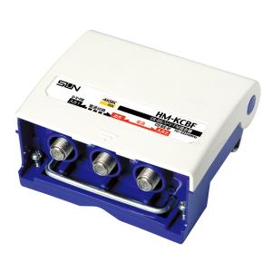 サン電子 CABC-K30WS CS・BS・CATV双方向ブースター(30dB型)【4K8K対応