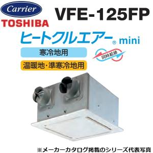 東芝／日本キヤリア　VFE-125FP　空調換気扇 天井カセット形 フラットインテリアパネル　〇｜住設建材カナモンジャー