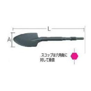 マキタ スコップ A-05119(垂直タイプ/六角シャンク17mm) : a-05119