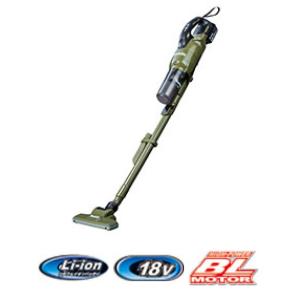 マキタ 掃除機 サイクロン一体式18V 充電式クリーナ CL286FDRFO：オリーブ（バッテリBL1830B・急速充電器DC18RF付）[ワンタッチスイッチ]
