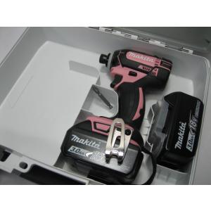 【特別セット】マキタ充電インパクトドライバ TD149DZP (ピンク) 18V 本体・バッテリー2個・ケースセット　　　　　　　　　　　　　　　　　　　　｜kanamono-tool