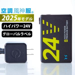 サンエス 空調作業服 作業着 空調風神服24VバッテリーセットGL-1 2025年モデル(グローバルラベル) RD9580G【空調風神服device】