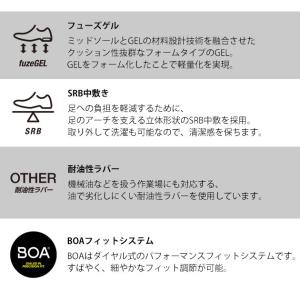 asics アシックス 安全靴 ウィンジョブC...の詳細画像2