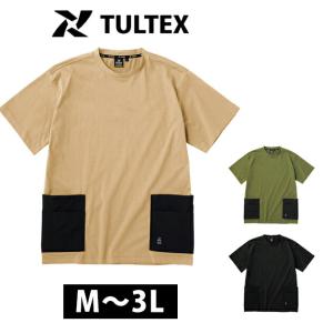 TULTEX タルテックス 春夏作業服 作業着 接触冷感Tシャツ 23305｜kanamono1