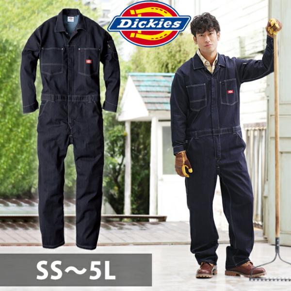 Dickies ディッキーズ つなぎ服 作業着 CORDURA(R)ストレッチデニムツナギ D-75...