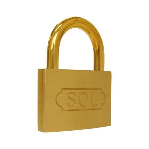 在庫限り！訳あり SOL No.2500 シリンダー南京錠 55mm 同一鍵　09365794