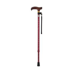 Fuji Home(フジホーム） Walking Stick(ステッキ・杖) WB3795 ベーシック 伸縮S チェックレッド｜kanamonopro