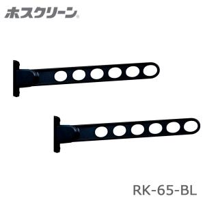 川口技研 ホスクリーン RK-65-BL ブラック 窓壁用 2本入り 木下地用取付パーツ付 屋根 バルコニー 物干金物 屋外 ベランダ  yrh5｜kanaonisky