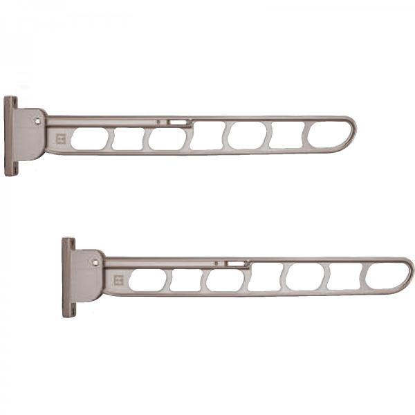 神栄ホームクリエイト SK-56TMS 1セット(2本)販売 縦収納型 バルコニー物干金物 新協和 ...