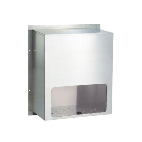 HSK ハッピー金属 ファミール 671 ステンレス 内掛用 ポスト受箱 代引き不可