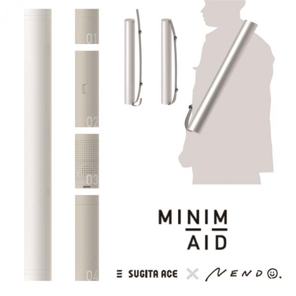 ACE 防災セット MINIM+AID / WHITE ミニメイド ホワイト×アイボリー 635-7...