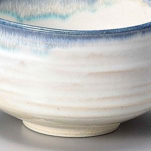 茶道具 白均窯呉須青流 抹茶茶碗 美濃焼 陶器...の詳細画像2