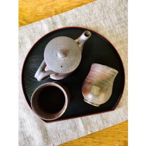 湯呑(丸)/津軽金山焼　金山焼　陶器　日本製　手作り　ギフト　記念品　プレゼント　お祝　贈り物　おし...