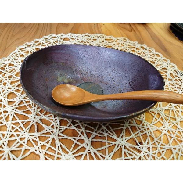 楕円カレー鉢(小)/津軽金山焼　金山焼　陶器　鉢　楕円　食器　器　カレー　炒飯　煮物　おしゃれ　プレ...