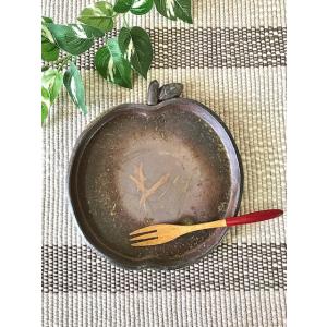 あっぷるプレート/ 津軽金山焼 金山焼 陶器 日...の商品画像