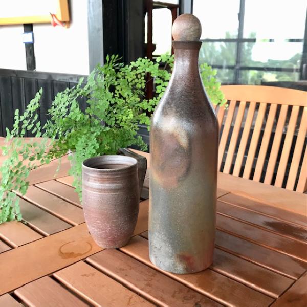 【毎週水曜日はカップをプレゼント】おいしい水ボトル/金山焼　ウォーターポット　水ボトル　陶器　水ポッ...