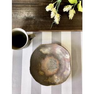 ○「林檎の森」りんご豆皿/津軽金山焼 金山焼 陶器 日本製 手作り