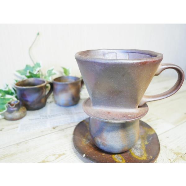 ドリッパー/津軽金山焼　金山焼　陶器　コーヒー　ドリッパー　おしゃれ　食器　ギフト　贈り物　の日　品...