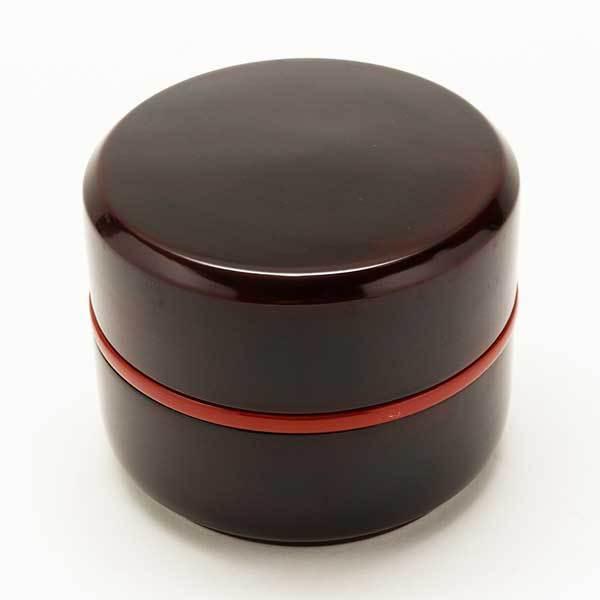 ≪亜瑠胡≫丸二段弁当 溜内黒（大） 95M323-1【父の日】【ギフト】【山中漆器】